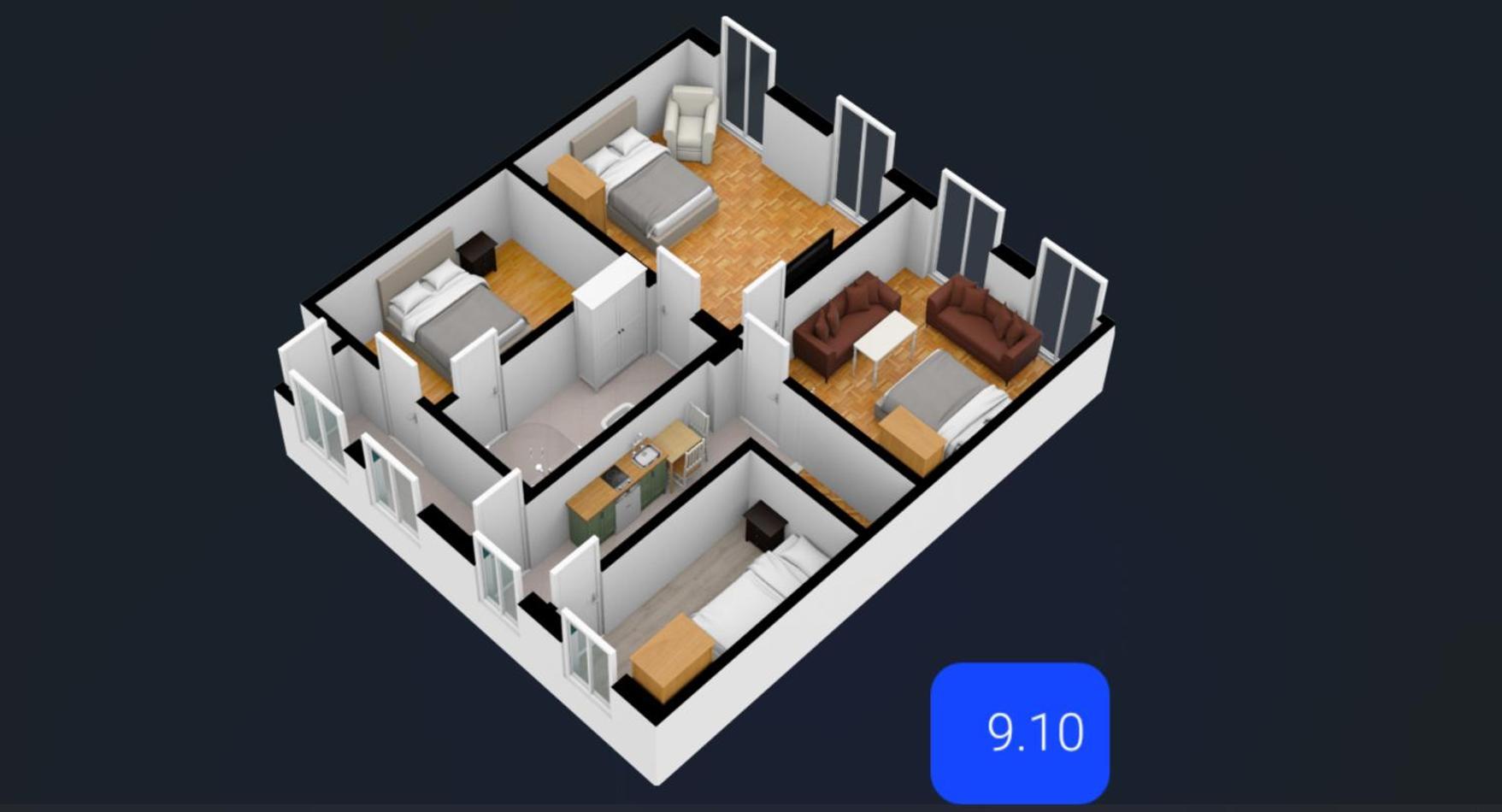Four-Bedroom, Four King-Size Comfort Viyana Dış mekan fotoğraf